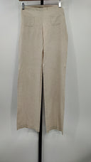 My Michelle Womens Wide Leg Pants Cream S
