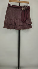 Bebe Womens Vintage Mini Skirt Amethyst Basic Purple 6