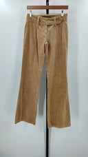 Blue Asphalt Womens Vintage Corduroy Flare Y2K Pants Tan 3