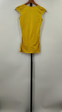 Miss Sixty Collection Womens Sleeveless Top Yellow Sleeved XS