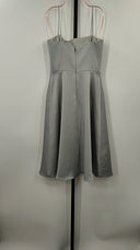 Laundry by Shelli Segal Womens Spaghetti Strap Dress Silver 6