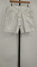 Isabel Etoile Marant Womens High Waist Shorts White Medium