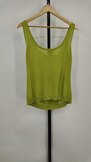 Talbots Collection Womens Sleeveless Tank Top Green M