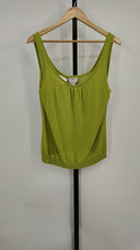 Talbots Collection Womens Sleeveless Tank Top Green M