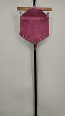 Bebe Womens Bandana Cut Crop Top Pink 4