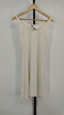 Emporio Armani Womens Sleeveless Tank Dress Cream 6