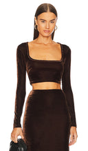 House Of Harlow 1960 Women X Revolve Ovelia Top Sleeved Brown L