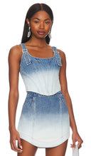 Amanda Uprichard Women Raisa Top Sleeved Blue M