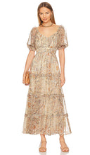Cleobella Women Arabella Ankle Dress Basic Sleeved Brown M