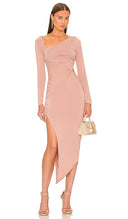 Michael Costello Women X Revolve Ansel Midi Dress Basic Sleeved Pink S