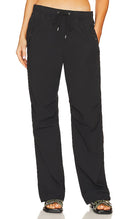 James Perse Women Stretch Supima Wide Leg Flight Pants Black 4