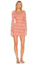 Lspace Women Waloma Mini Tunic Dress Basic Sleeved Pink M