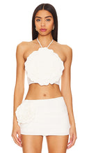 Lovers And Friends Women Zora Crop Top Sleeved White XS