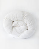 Quince Home Luxe Goose Down Comforter White Bedding Full/Queen